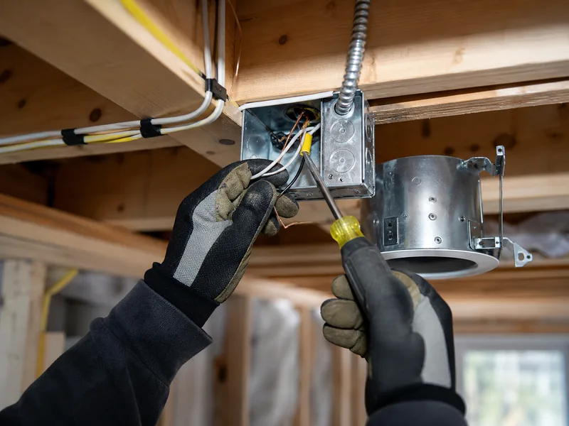Installation électrique résidentielle en rénovation à Beauharnois