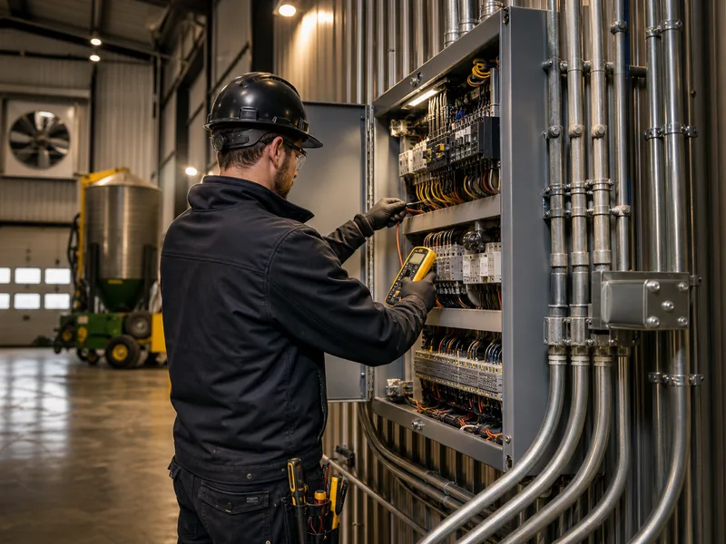 Service électrique commercial industriel et agricole sur la Rive-Sud